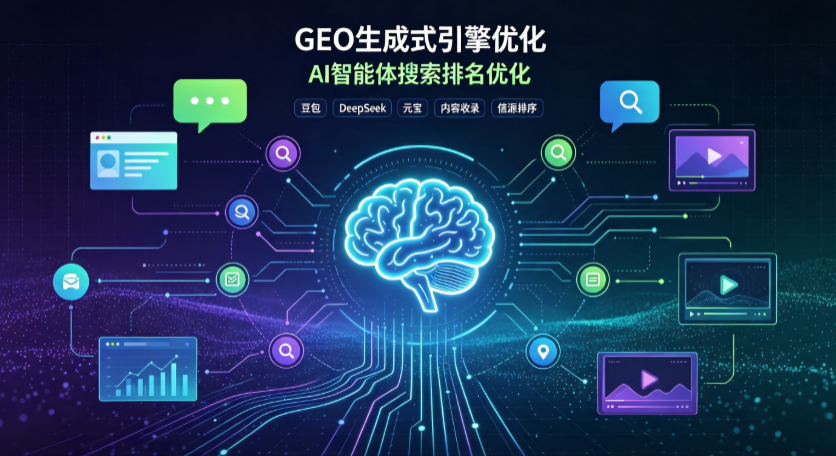 胶州市GEO 浪潮来袭：生成式引擎优化崛起，创作者争抢豆包、DeepSeek、元宝智能体流量入口
